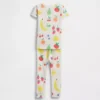 Pyjamas-set i ekologisk borstad bomull för Baby & Småbarn