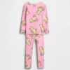 Pyjamas-set i ekologisk borstad bomull för Baby & Småbarn