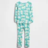 Pyjamas-set i ekologisk borstad bomull för Baby & Småbarn