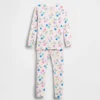 Pyjamas-set i ekologisk borstad bomull för Baby & Småbarn