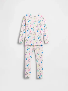 Pyjamas-set i ekologisk borstad bomull för Baby & Småbarn