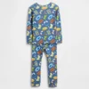 Pyjamas-set i ekologisk borstad bomull för Baby & Småbarn