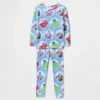 Pyjamas-set i ekologisk borstad bomull för Baby & Småbarn med Marvel-motiv