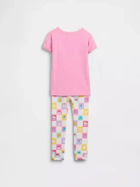 Pyjamas-set i ekologisk borstad bomull för Baby & Småbarn med motivet ”Gabby’s Dollhouse”