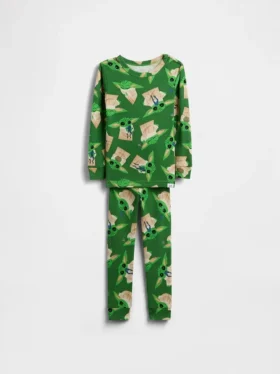 Pyjamas-set i ekologisk borstad bomull för Baby & Småbarn med Star Wars-motiv