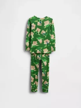 Pyjamas-set i ekologisk borstad bomull för Baby & Småbarn med Star Wars-motiv