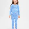 Pyjamas-set i ekologisk borstad bomull för barn och spädbarn