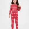 Pyjamas-set i ekologisk borstad bomull för barn och spädbarn