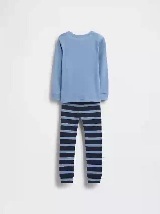 Pyjamas-set i ekologisk borstad bomull med Spider-Man-motiv för Baby & Småbarn