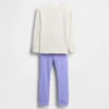 Pyjamas-set i mjuk, borstad ekologisk bomull för Baby & Småbarn