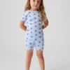 Pyjamas-set med shorts för Baby & Småbarn i ekologisk borstad bomull från Brannan Bear