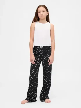 Pyjamas-set med återvunnen linne för barn