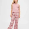 Pyjamas-set med återvunnen linne för barn
