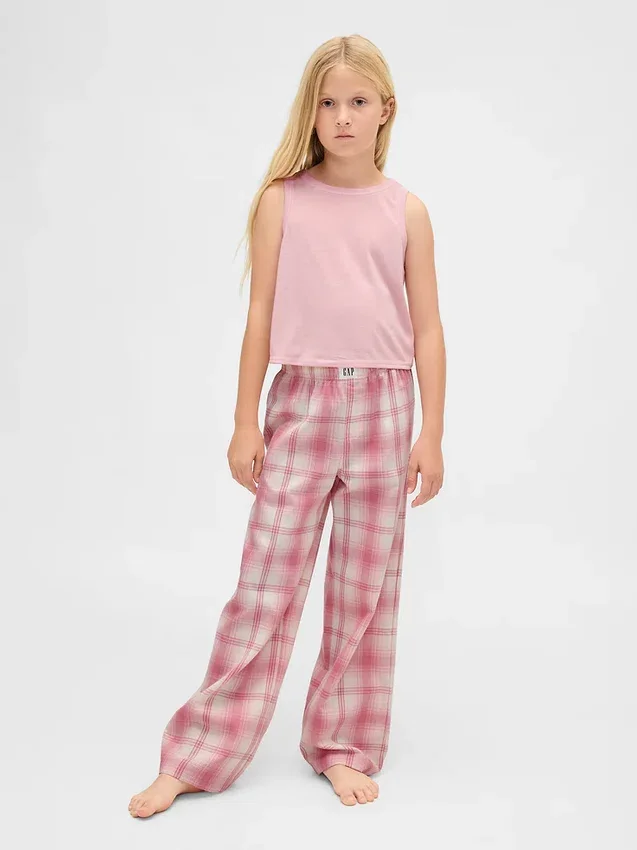 Pyjamas-set med återvunnen linne för barn