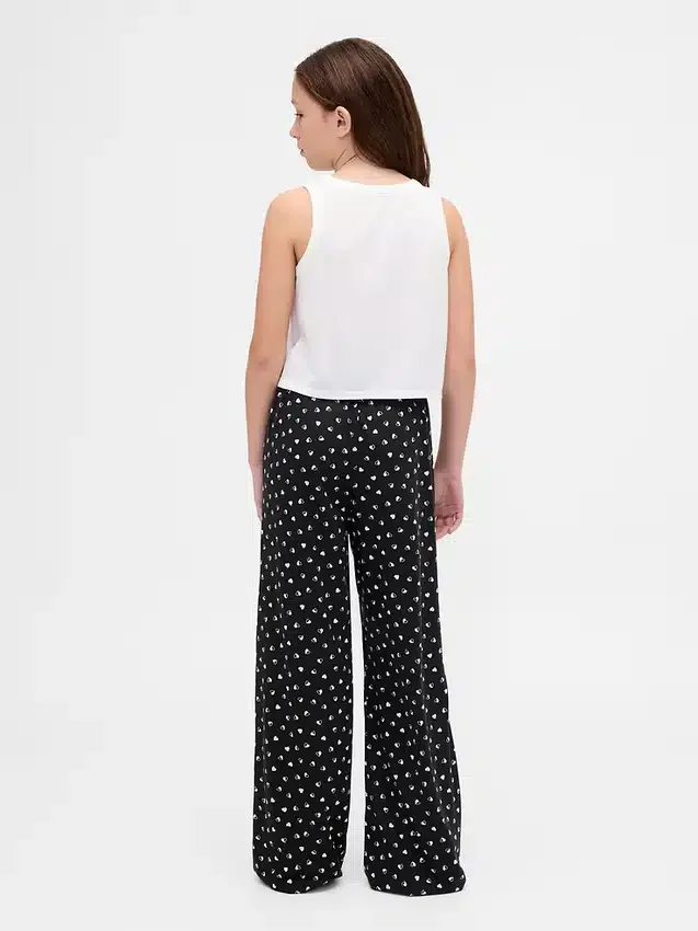 Pyjamas-set med återvunnen linne för barn