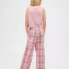 Pyjamas-set med återvunnen linne för barn