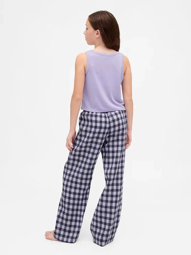 Pyjamas-set med återvunnen linne för barn