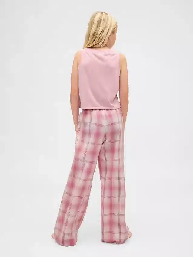 Pyjamas-set med återvunnen linne för barn