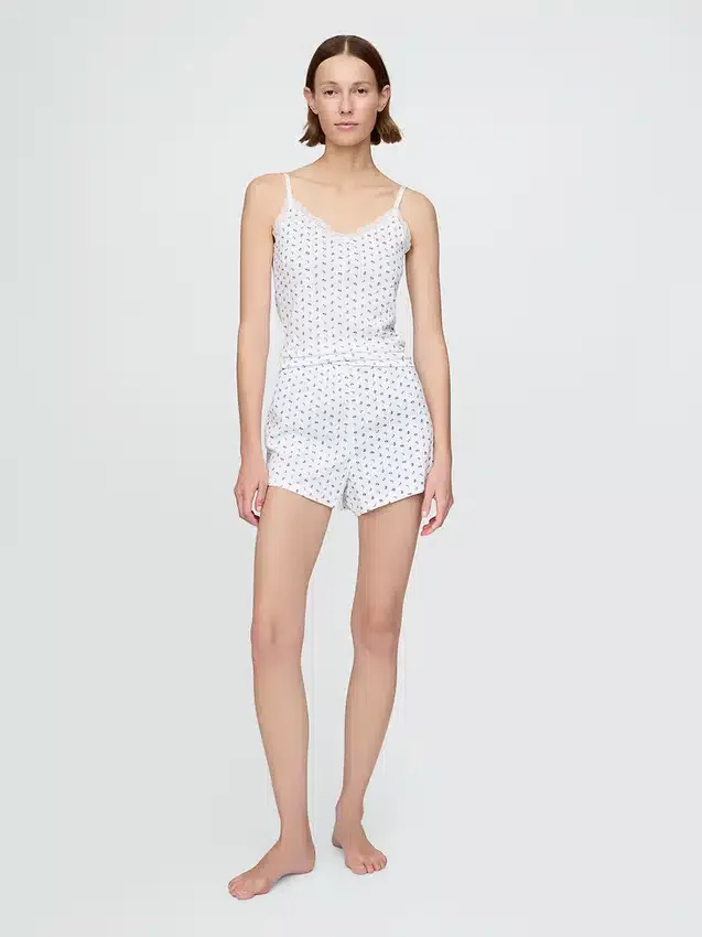 Pyjamas Shorts i pointelle