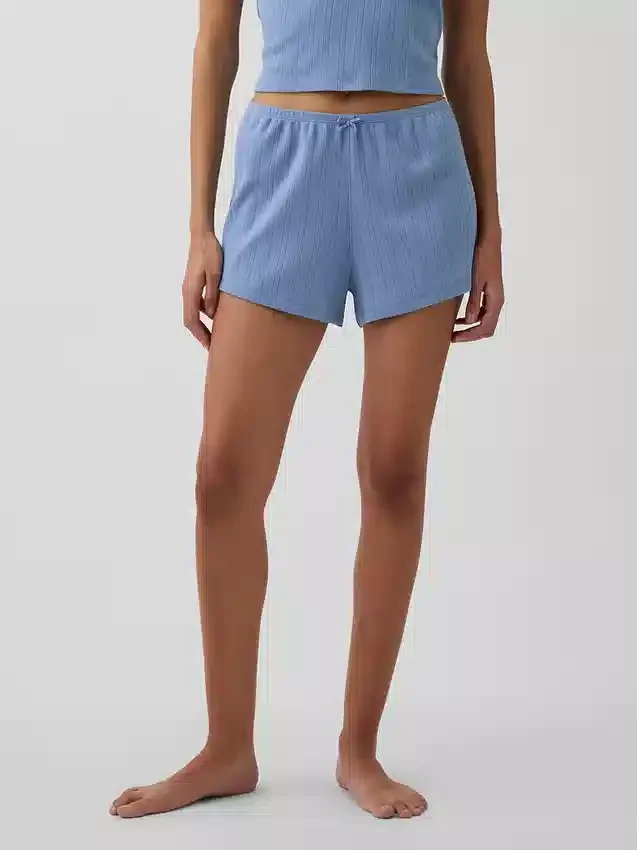 Pyjamas Shorts i pointelle
