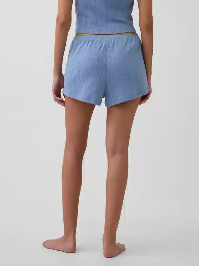 Pyjamas Shorts i pointelle