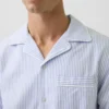 Pyjamas skjorta i avslappnad passform