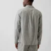 Pyjamas skjorta i avslappnad passform