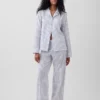 Pyjamasbyxor i poplin