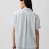 Pyjamas skjorta i poplin