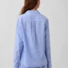Pyjamas skjorta i poplin