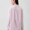Pyjamas skjorta i poplin