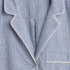 Pyjamas skjorta i poplin