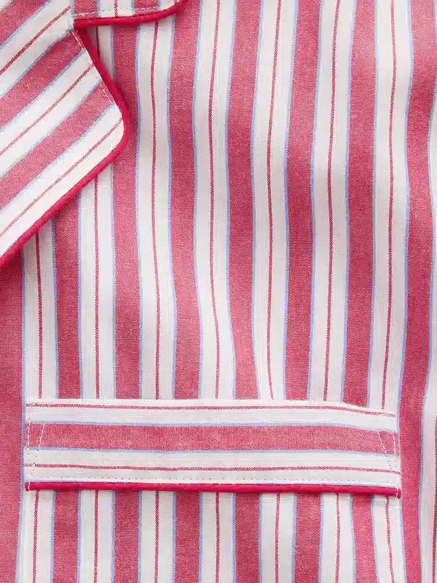 Pyjamas skjorta i poplin