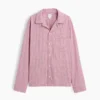 Pyjamas skjorta i poplin