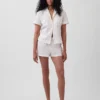 Pyjamas skjorta i poplin