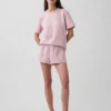 Pyjamas-T-shirt i oversized-modell med Nap-logotyp