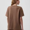 Pyjamas-T-shirt i oversized-modell med Nap-logotyp