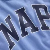 Pyjamas-T-shirt i oversized-modell med Nap-logotyp