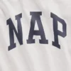 Pyjamas-T-shirt i oversized-modell med Nap-logotyp