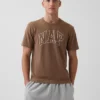 Pyjamas-T-shirt i oversized-modell med Nap-logotyp