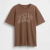 Pyjamas-T-shirt i oversized-modell med Nap-logotyp