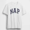 Pyjamas-T-shirt i oversized-modell med Nap-logotyp
