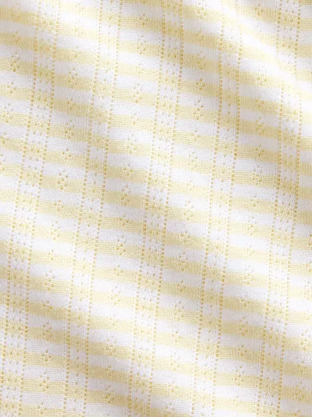Pyjamas-T-shirt i pointelle