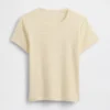 Pyjamas-T-shirt i pointelle