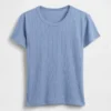 Pyjamas-T-shirt i pointelle