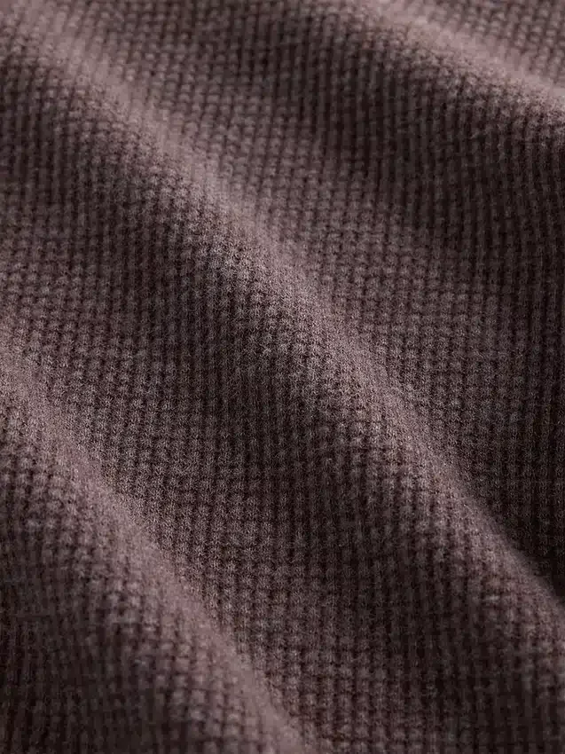 Pyjamas-T-shirt i våffelstickning
