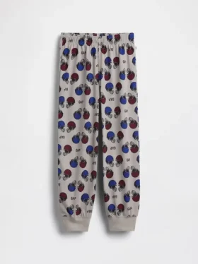 Pyjamasbyxor för barn med återvunnen fotbollslogotyp