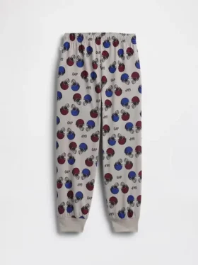 Pyjamasbyxor för barn med återvunnen fotbollslogotyp