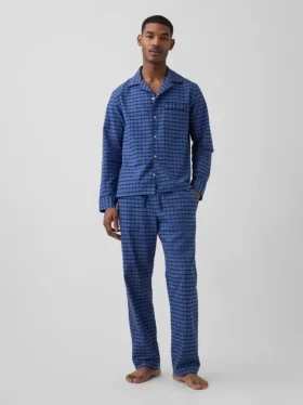 Pyjamasbyxor i avslappnad passform