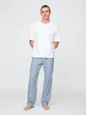 Pyjamasbyxor i avslappnad passform